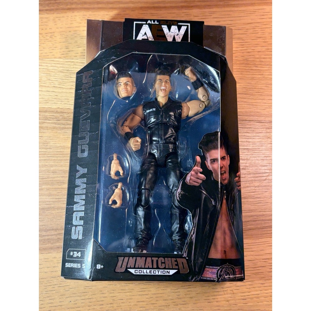 NIB All Elite Unmatched AEW Wrestling Sammy Guevara figure 6" scale